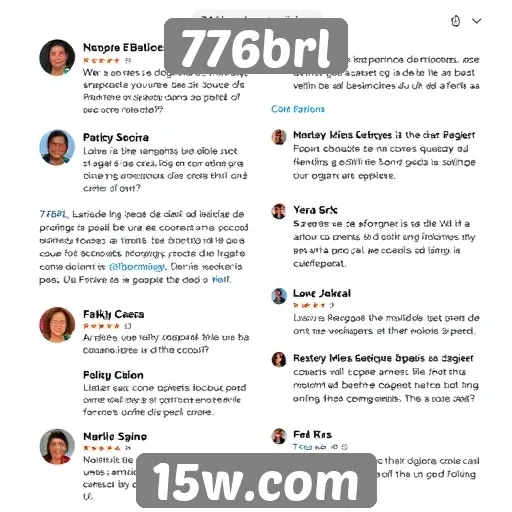 Feedback dos usuários sobre o 776brl